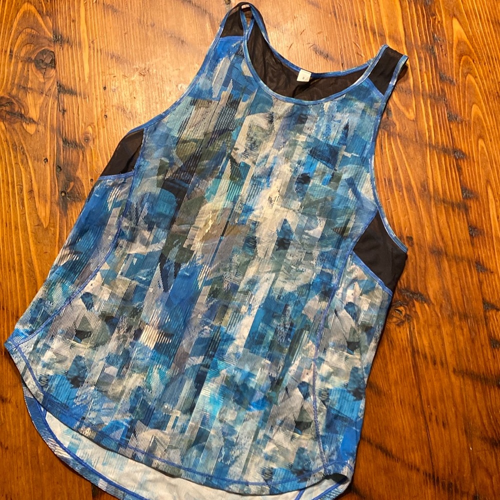 EUC Lululemon Sculpt tank top size 8